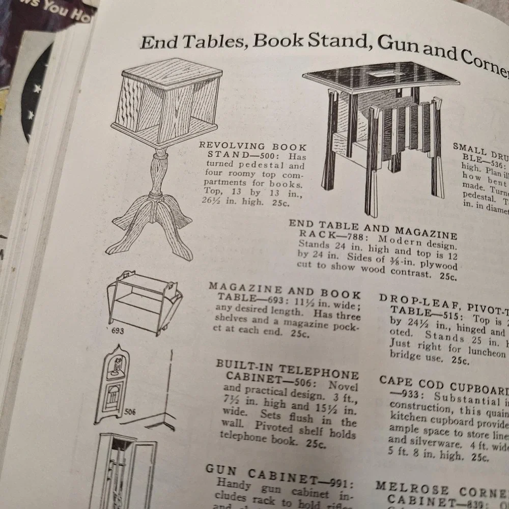 Vintage 1942 Popular Mechanics Home Kinks DIY Handyman Guide Magazine Booklet